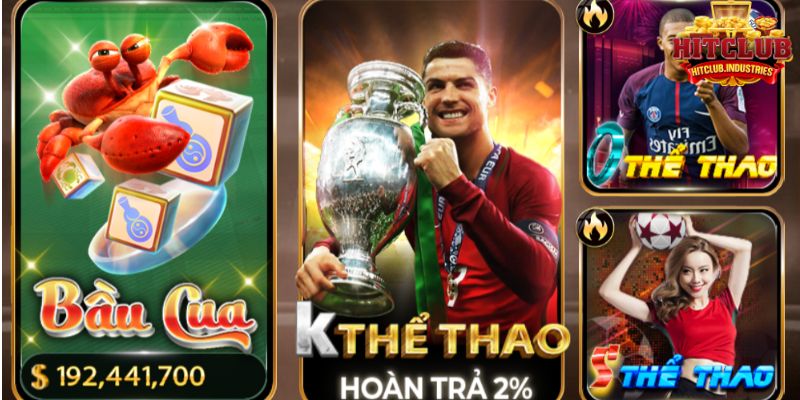 Kho game HITCLUB đa dạng