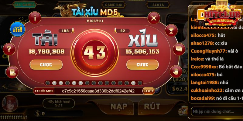 Game Tài Xỉu tại HITCLUB