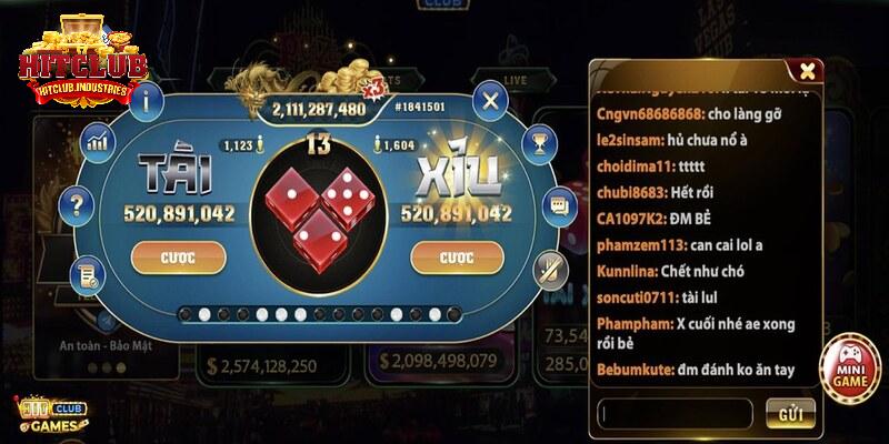 Tài xỉu HITCLUB là game đổi thưởng hút khách nhất 